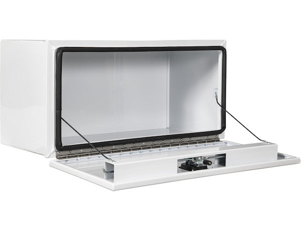 Load image into Gallery viewer, PRO SERIES WHITE SMOOTH ALUMINUM UNDERBODY TRUCK TOOL BOX SERIES