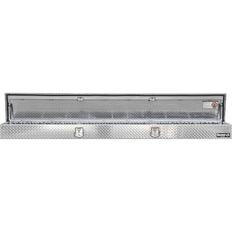 Load image into Gallery viewer, 14x108 Heavy-Duty Diamond Tread Aluminum Top Mount Service Body Truck Tool Box