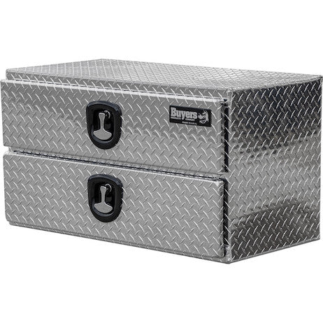 Load image into Gallery viewer, 20x18x36 Inch Diamond Tread Aluminum Underbody Truck Box With Drawer