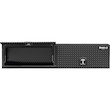 Load image into Gallery viewer, GLOSS BLACK DIAMOND TREAD ALUMINUM TOPSIDER TRUCK TOOL BOX SERIES WITH FLIP-UP DOORS