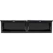 Load image into Gallery viewer, GLOSS BLACK DIAMOND TREAD ALUMINUM TOPSIDER TRUCK TOOL BOX SERIES WITH FLIP-UP DOORS