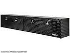 Load image into Gallery viewer, GLOSS BLACK DIAMOND TREAD ALUMINUM TOPSIDER TRUCK TOOL BOX SERIES