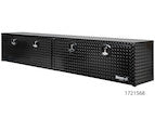 Load image into Gallery viewer, GLOSS BLACK DIAMOND TREAD ALUMINUM TOPSIDER TRUCK TOOL BOX SERIES