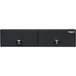 Load image into Gallery viewer, TEXTURED MATTE BLACK DIAMOND TREAD ALUMINUM TOPSIDER TRUCK TOOL BOX SERIES WITH FLIP-UP DOORS
