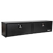 Load image into Gallery viewer, Texture Matte Black Diamond Tread Aluminum Topsider Truck Tool Box - 1722563 - Buyers Products