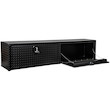 Load image into Gallery viewer, Texture Matte Black Diamond Tread Aluminum Topsider Truck Tool Box
