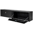 Load image into Gallery viewer, Texture Matte Black Diamond Tread Aluminum Topsider Truck Tool Box - 1722563 - Buyers Products
