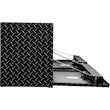 Load image into Gallery viewer, TEXTURED MATTE BLACK DIAMOND TREAD ALUMINUM TOPSIDER TRUCK TOOL BOX