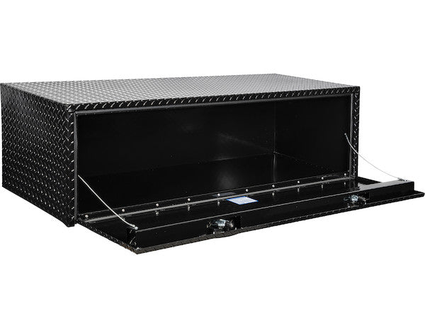 Load image into Gallery viewer, 18x24x60 Inch Black Diamond Tread Aluminum Underbody Truck Box