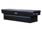 Load image into Gallery viewer, GLOSS BLACK DIAMOND TREAD ALUMINUM CROSSOVER TRUCK TOOL BOX SERIES