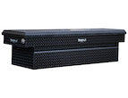 Load image into Gallery viewer, GLOSS BLACK DIAMOND TREAD ALUMINUM CROSSOVER TRUCK TOOL BOX SERIES