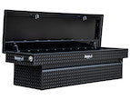 Load image into Gallery viewer, GLOSS BLACK DIAMOND TREAD ALUMINUM CROSSOVER TRUCK TOOL BOX SERIES