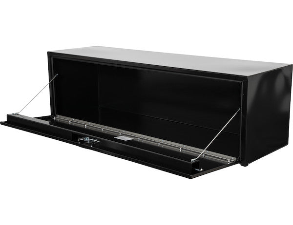 Load image into Gallery viewer, 18x18x48 Inch Black Steel Underbody Truck Box With 3-Point Latch