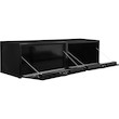 Load image into Gallery viewer, BLACK STEEL UNDERBODY TRUCK TOOL BOX WITH 3-POINT LATCH SERIES