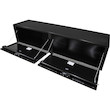 Load image into Gallery viewer, BLACK STEEL UNDERBODY TRUCK TOOL BOX WITH 3-POINT LATCH SERIES