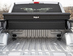 Load image into Gallery viewer, GLOSS BLACK DIAMOND TREAD ALUMINUM CROSSOVER TRUCK TOOL BOX SERIES