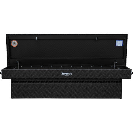 Load image into Gallery viewer, 18x20x71 Inch Textured Matte Black Diamond Tread Aluminum Crossover Truck Tool Box