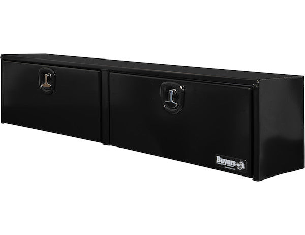 Load image into Gallery viewer, 16x13x72 Inch Black Smooth Aluminum Topsider Truck Box