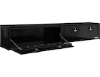 Load image into Gallery viewer, GLOSS BLACK SMOOTH ALUMINUM TOPSIDER TRUCK TOOL BOX SERIES