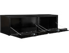 Load image into Gallery viewer, GLOSS BLACK SMOOTH ALUMINUM TOPSIDER TRUCK TOOL BOX SERIES