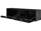 Load image into Gallery viewer, GLOSS BLACK SMOOTH ALUMINUM TOPSIDER TRUCK TOOL BOX SERIES