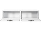 Load image into Gallery viewer, GLOSS WHITE SMOOTH ALUMINUM TOPSIDER TRUCK TOOL BOX SERIES