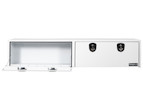 Load image into Gallery viewer, GLOSS WHITE SMOOTH ALUMINUM TOPSIDER TRUCK TOOL BOX SERIES