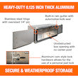 Load image into Gallery viewer, SMOOTH ALUMINUM BARN DOOR UNDERBODY TRUCK TOOL BOX SERIES WITH CAM LOCK ROD