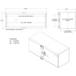Load image into Gallery viewer, SMOOTH ALUMINUM BARN DOOR UNDERBODY TRUCK TOOL BOX SERIES WITH CAM LOCK ROD