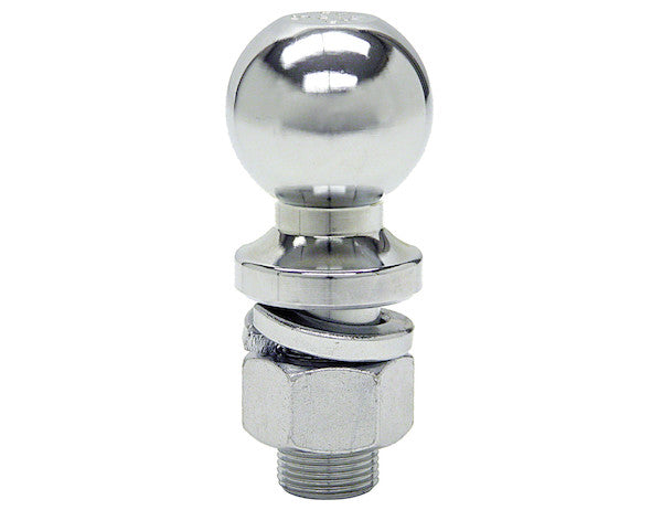 Load image into Gallery viewer, 1-7/8 Inch Chrome Hitch Ball With 1 Inch Shank Diameter x 2-1/8 Inch Long