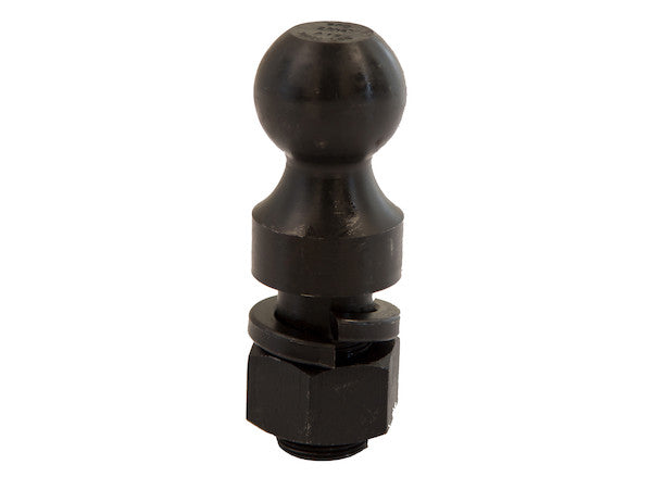 Load image into Gallery viewer, 2-5/16 Inch Black Hitch Ball With 1-1/2 Shank Diameter x 2-3/4 Long+1 Inch Riser