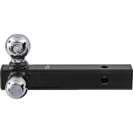 Load image into Gallery viewer, Tri-Ball Hitch Tubular Shank With Chrome Balls