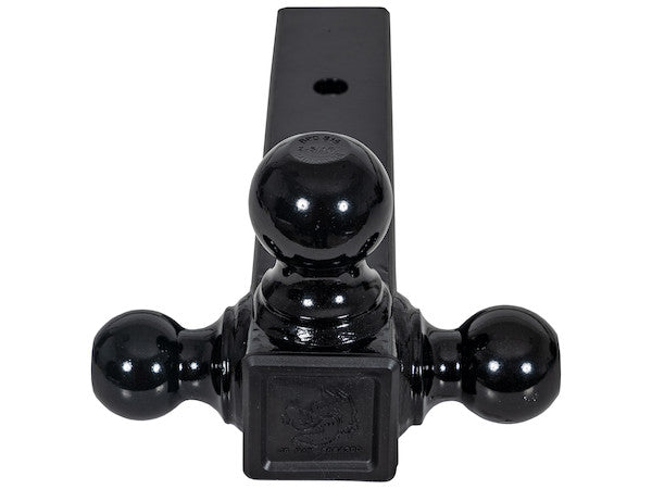 Load image into Gallery viewer, Tri-Ball Hitch with Black Towing Balls - 2-1/2 Inch Receiver