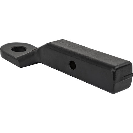 Load image into Gallery viewer, 2 Inch Heavy-Duty Ball Mount 2 Inch Drop x 7-5/8 Long Tube Black For 1-1/4 Hole