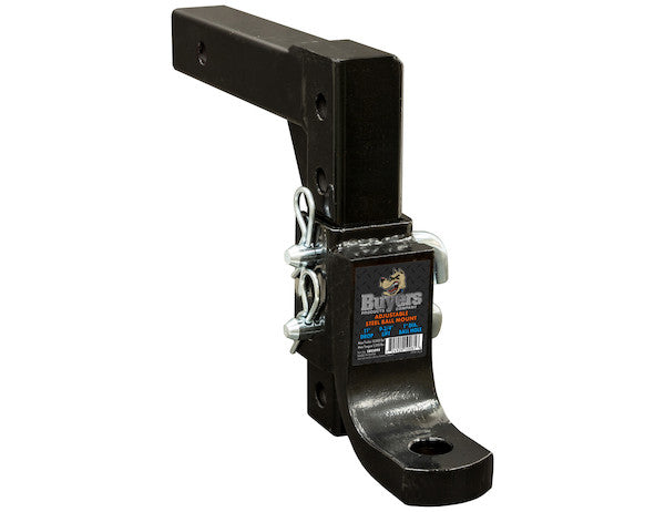Load image into Gallery viewer, 4-Position 2 Inch Solid Shank Adjustable Ball Mount