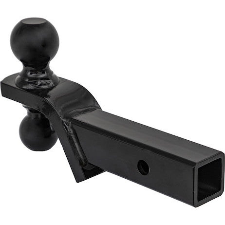 Load image into Gallery viewer, Towing Ball Mount With Dual Black Balls - 2 Inch And 2-5/16 Inch Balls