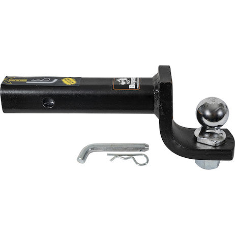 Load image into Gallery viewer, 2-5/16 Inch Black Ball Mount Kit With 2 Inch Shank 2 Inch Drop-Cotter Pin Hitch