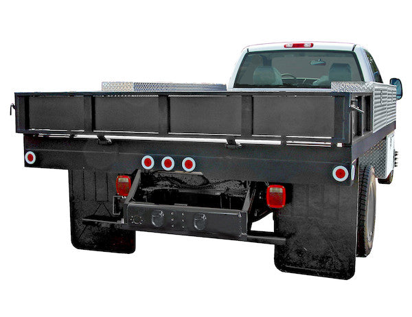 Load image into Gallery viewer, Flatbed/Flatbed Dump Hitch Plate Bumper With 2 Inch Receiver