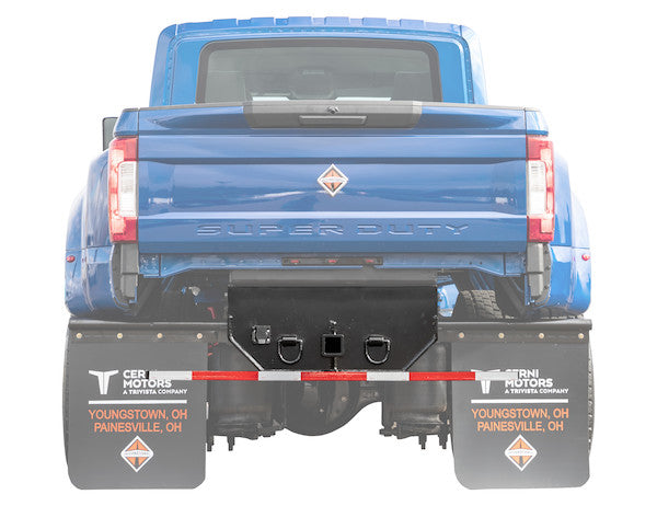 Load image into Gallery viewer, Hitch Plate with 2-1/2 Inch Receiver for GMC® Chevy® International® 4500-6500 (2019+) - Bottom Channel