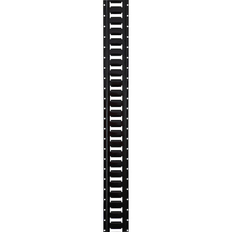Load image into Gallery viewer, 10 Foot Black Steel E-Track Section