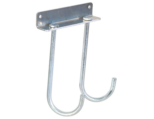 Load image into Gallery viewer, Double J-Hook Hanger With Steel Mounting Angle