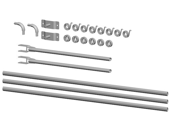 Load image into Gallery viewer, Universal Aluminum Tarp Arm Kit For 8-19 Foot Dump Bodies
