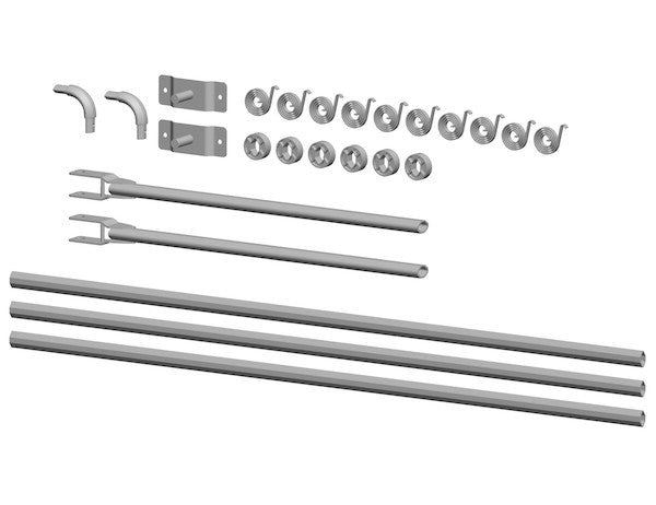 Load image into Gallery viewer, Universal Aluminum Tarp Arm Kit For 14-23 Foot Dump Bodies