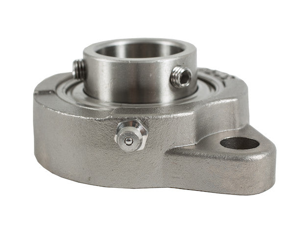 Load image into Gallery viewer, Replacement 2-Hole 1 Inch Flanged Stainless Steel Auger Bearing for SaltDogg® SHPE Series Spreaders