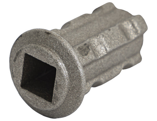 Load image into Gallery viewer, 1-1/2 Inch Square Tarp Gudgeon - Fits 2 Inch Pipe