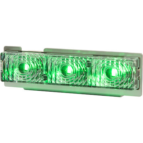 Load image into Gallery viewer, Green Middle Strobe Reflector With 3 LED