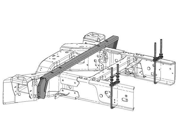 Load image into Gallery viewer, Backpack Mounting Adapter For Ford F350, F450, F550 (2020+), including Diesel