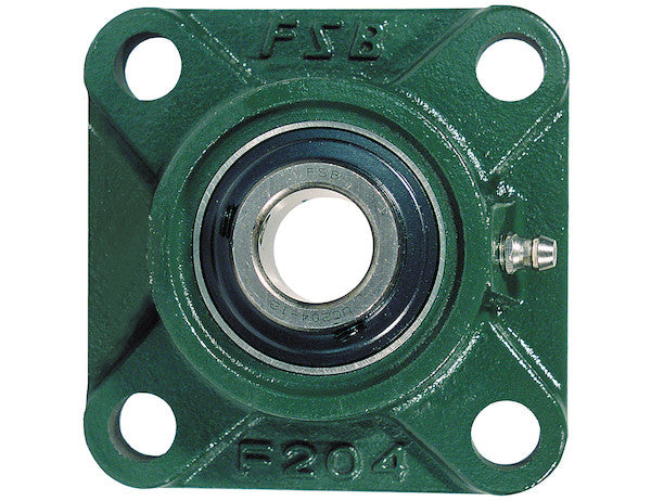 Load image into Gallery viewer, 1 Inch Shaft Diameter Eccentric Locking Collar Style Flange Bearing - 4 Hole