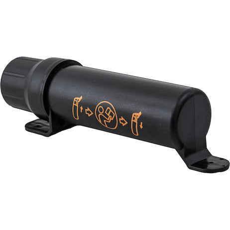 Load image into Gallery viewer, Black Poly Cylinder Document Holder 3.5 Inch Diameter