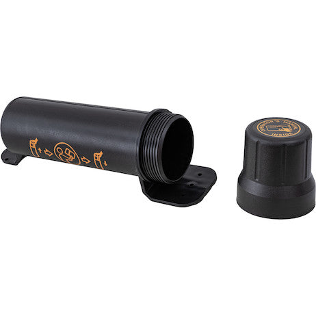 Load image into Gallery viewer, Black Poly Cylinder Document Holder 3.5 Inch Diameter